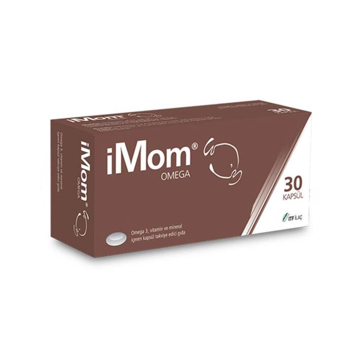 iMom Omega 3 Takviye Edici Gıda 30 Kapsül - 1