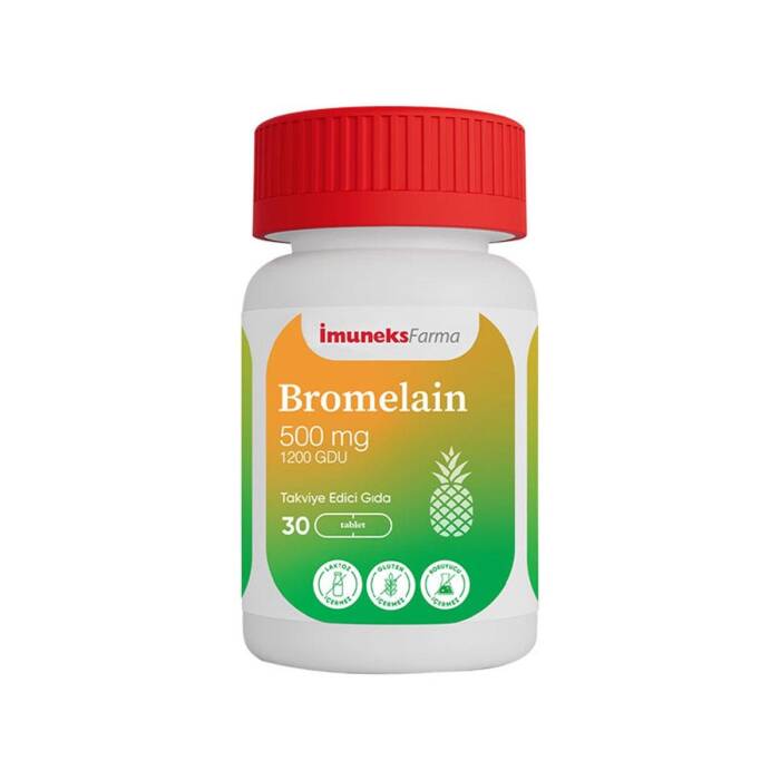 Imuneks Bromelain 500 mg 30 Kapsül - 1