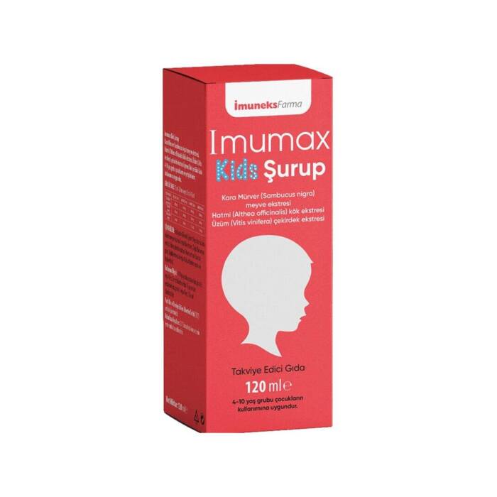 Imuneks Imumax Kids Takviye Edici Gıda Şurup 120 ml - 1