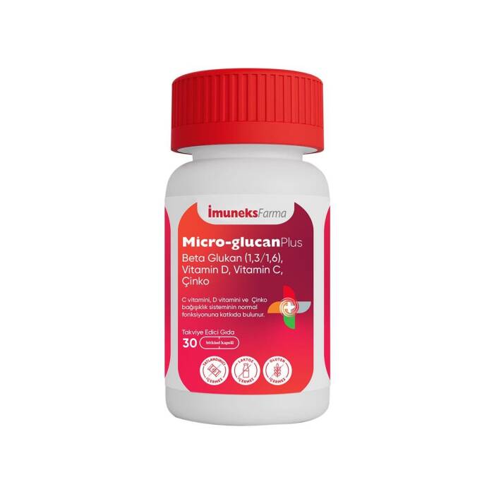 Imuneks Micro-glucan Plus 30 Kapsül - 1