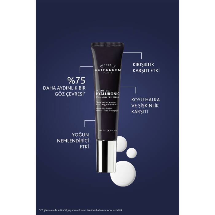 Institut Esthederm Intensive Hyaluronic Eye Serum 15 ml Nemsizlik Problemine 5 Etkili Göz Serumu - 5