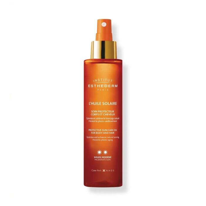 Institut Esthederm Sun Oil Moderate Sun Foto Yaşlanma Karşıtı Bronzlaştırıcı Yağ 150 ml - 1