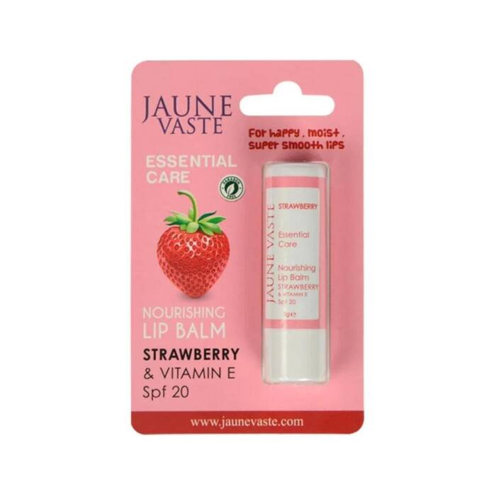 Jaune Vaste Koruyucu ve Nemlendirici Çilek Aromalı Lip Balm 5 g - 1