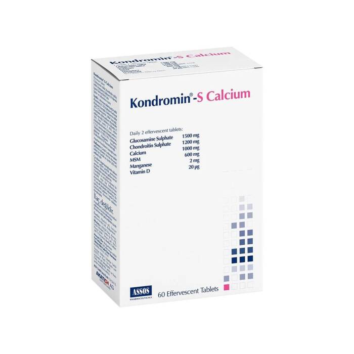 Kondromin-S Calcium 60 Efervesan Tablet - 1