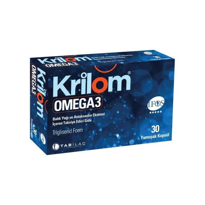 Krilom Omega 3 30 Yumuşak Kapsül - 1