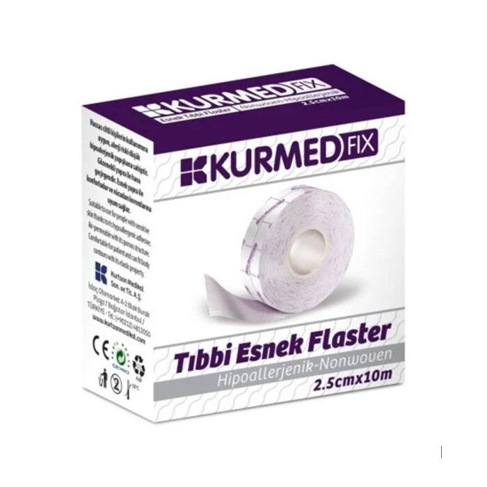 Kurmed Fix Flaster 2,5cm x 10m - 1