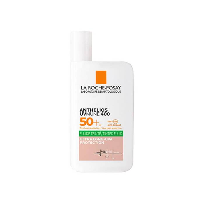 La Roche Posay Anthelios Oil Control Fluid Renkli Akışkan Yüz Güneş Kremi 50 ml - 1