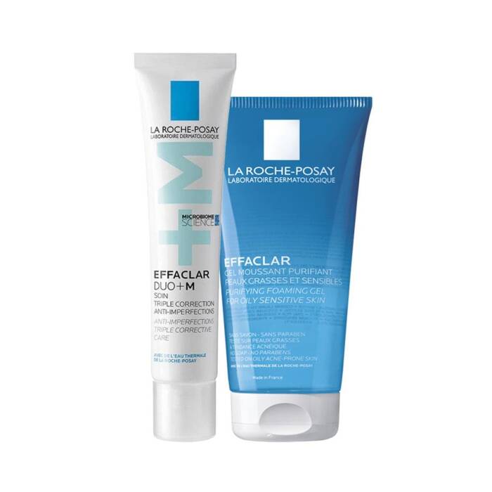 La Roche Posay Effaclar Duo+ M 40 ml + La Roche Posay Effaclar Gel 50 ml Set - 1