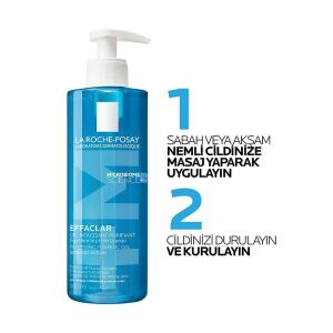 La Roche Posay Effaclar Yüz Temizleme Jeli 400 ml - 3