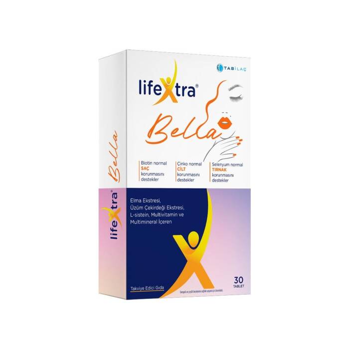 Lifextra Bella Takviye Edici Gıda 30 Tablet - 1