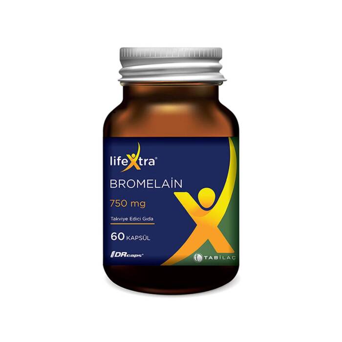 Lifextra Bromelain 750 mg 60 Kapsül - 1