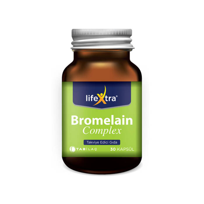 Lifextra Bromelain Complex 30 Kapsül - 1