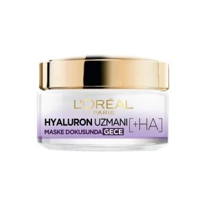 Loreal Paris Hyaluron Uzmanı Cilt Dolgunlaştıran Nemlendirici Gece Kremi 50 ml - 1