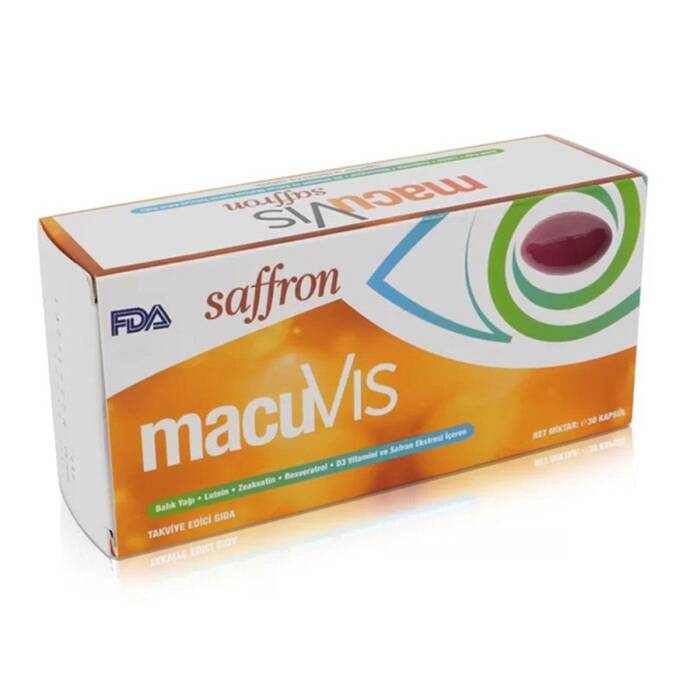 Macuvis Saffron 30 Kapsül - 1