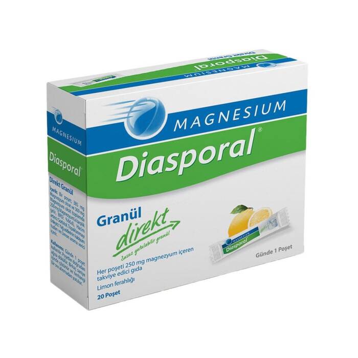 Magnesium Diasporal Direkt Granül 20 Poşet - 1