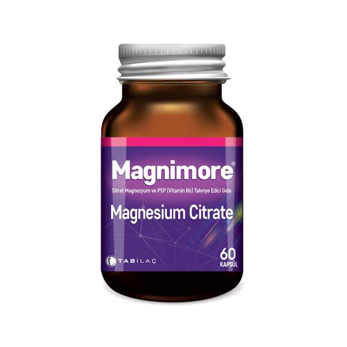 Magnimore Magnesium Citrate 60 Kapsül - 1