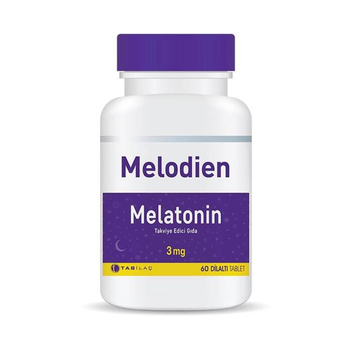 Melodien Melatonin 3 mg 60 Dilaltı Tablet - 1