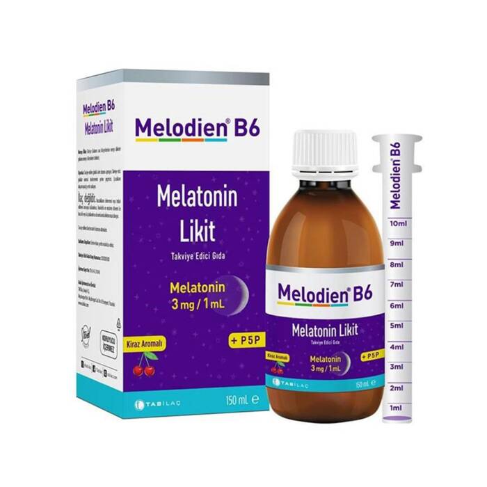 Melodien Melatonin Likit Takviye Edici Gıda 150 ml - 1