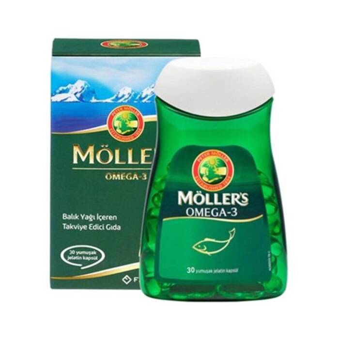 Möller's Omega-3 30 Yumuşak Jelatin Kapsül - 1