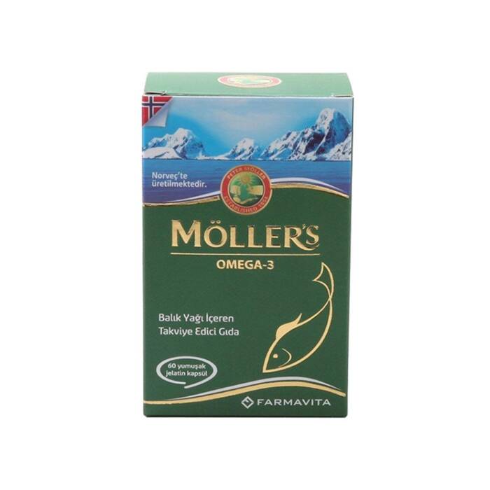 Möller's Omega-3 60 Yumuşak Jelatin Kapsül - 1