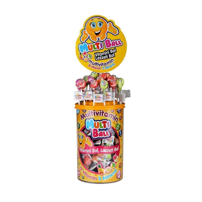 Multiball Multivitamin Lolipop 150 x 7 gr - 1