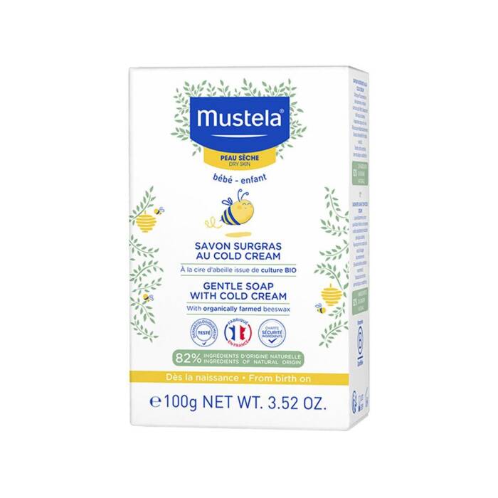 Mustela Cold Cream İçeren Besleyici Sabun 100 gr - 1