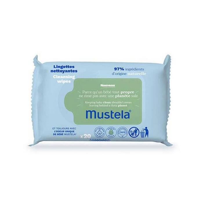 Mustela Eko Islak Mendil 20 Yaprak - 1