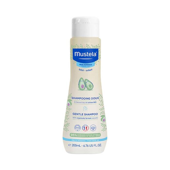 Mustela Gentle Göz Yakmayan Papatya Özlü Bebek Şampuanı 200 ml - 1