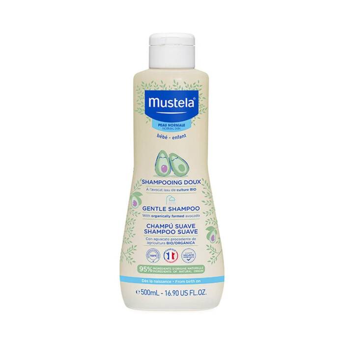 Mustela Gentle Göz Yakmayan Papatya Özlü Bebek Şampuanı 500 ml - 1