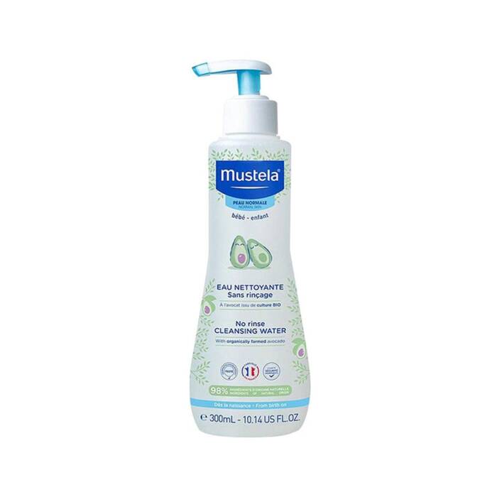 Mustela No Rinse Cleansing Water Durulama Gerektirmeyen Temizleyici Sıvı 300 ml - 1