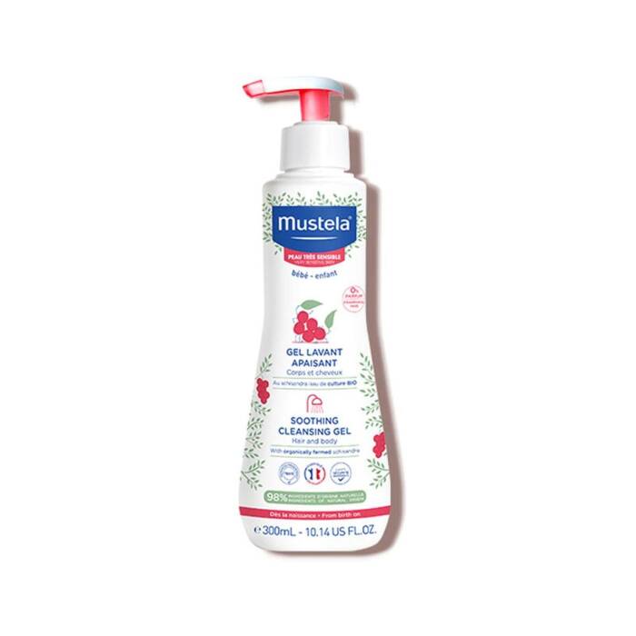 Mustela Soothing Çok Hassas Ciltler için Jel Şampuan 300 ml - 1