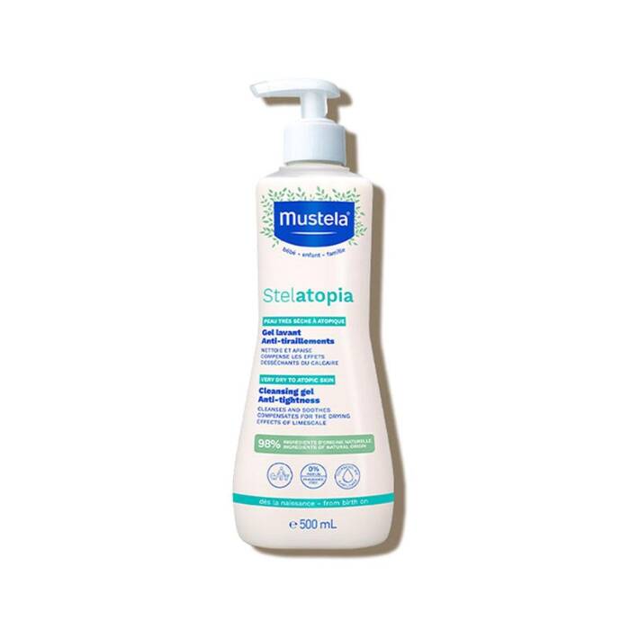 Mustela Stelatopia Çok Kuru Ciltler İçin Temizleyici Jel 500 ml - 1