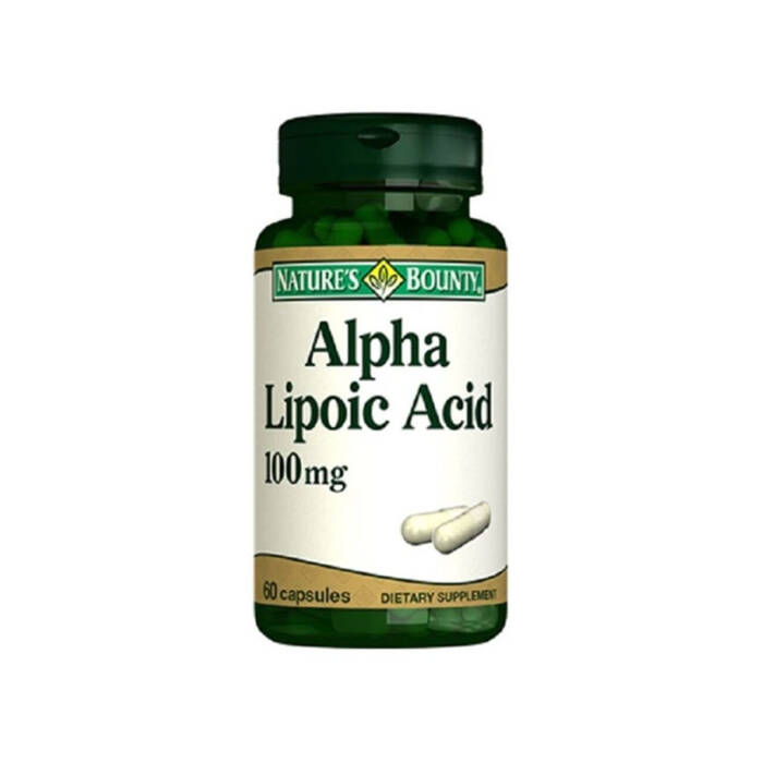 Nature's Bounty Alpha Lipoic Acid 100 mg 60 Kapsül - 1