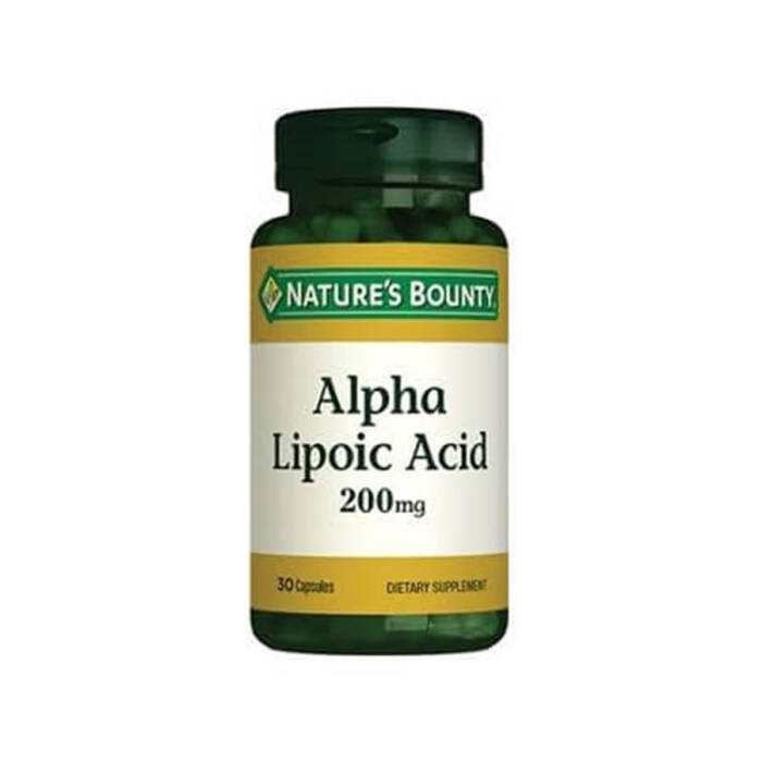 Nature's Bounty Alpha Lipoic Acid 200 mg 30 Kapsül - 1