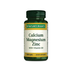 Nature's Bounty Calcium Magnesium Zinc with Vitamin D3 100 Kaplet - 1