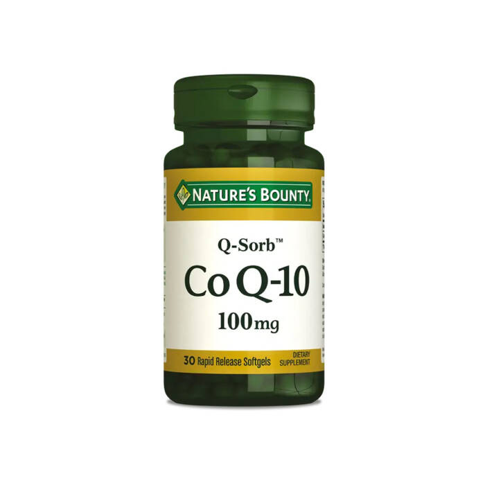 Nature's Bounty Coenzyme Q-10 100 mg (Q-Sorb) 30 Yumuşak Jelatin Kapsül - 1