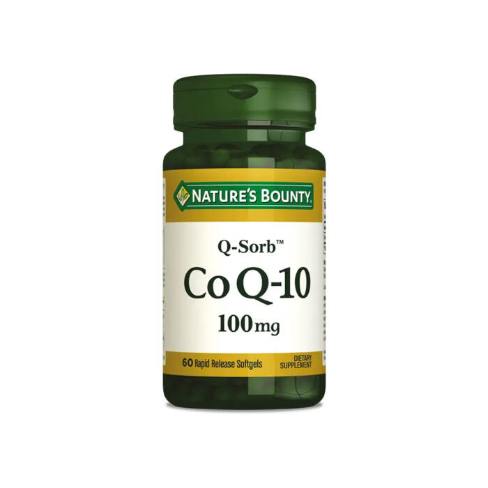 Nature's Bounty Coenzyme Q-10 100 mg (Q-Sorb) 60 Yumuşak Jelatin Kapsül - 1