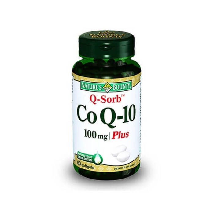 Nature's Bounty Coenzyme Q-10 100 mg (Q-Sorb) 60 Yumuşak Jelatin Kapsül - 1