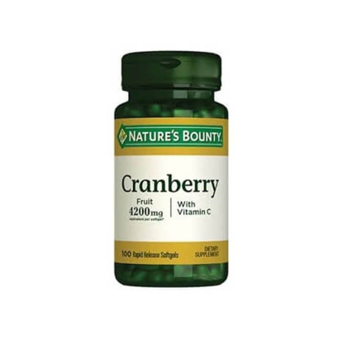 Nature's Bounty Cranberry with Vitamin C 100 Yumuşak Jelatin Kapsül - 1