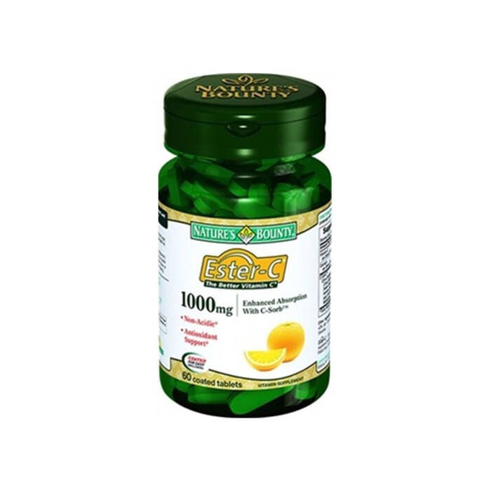 Nature's Bounty Ester-C 1000 mg 60 Tablet - 1