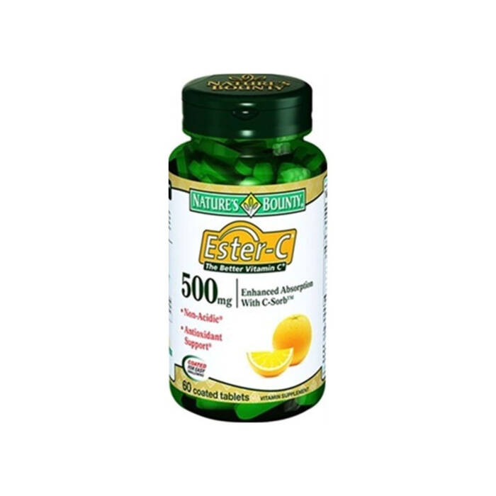 Nature's Bounty Ester-C 500 mg 60 Tablet - 1