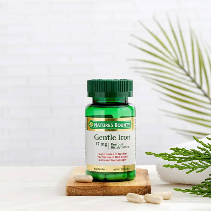 Nature's Bounty Gentle Iron 17 mg 60 Kapsül - 2