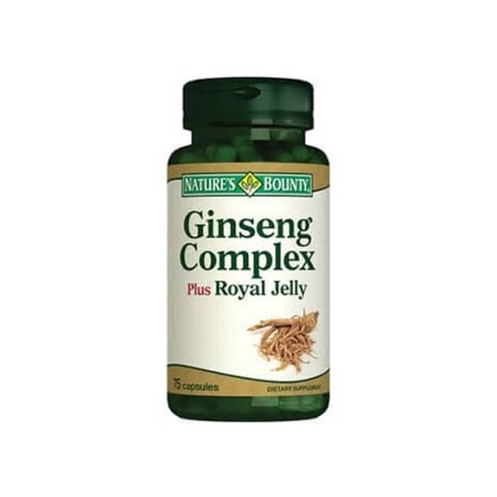 Nature's Bounty Ginseng Complex Plus Royal Jelly 75 Kapsül - 1