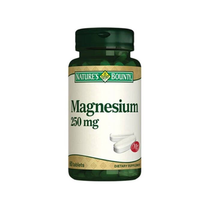 Nature's Bounty Magnesium 250 mg 60 Tablet - 1