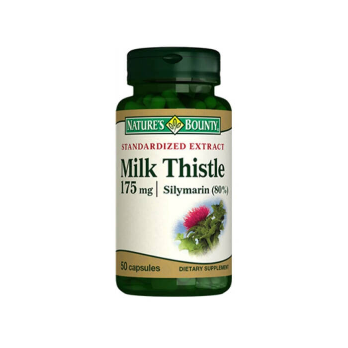 Nature's Bounty Milk Thistle 175 mg 50 Kapsül - 1