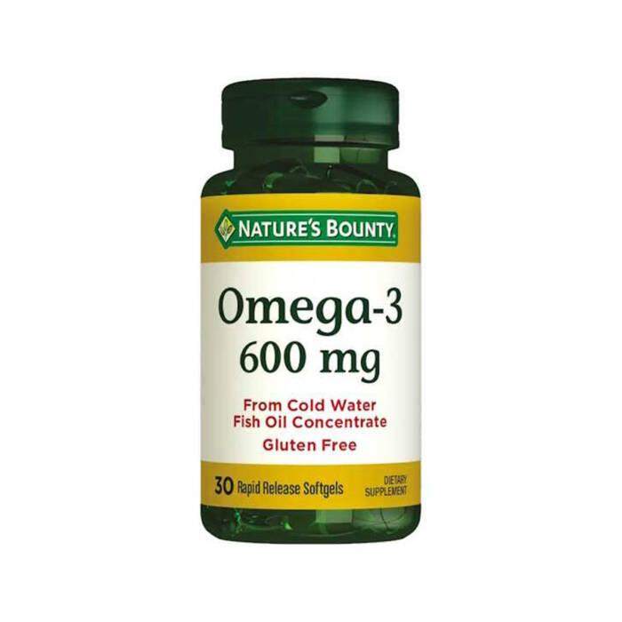 Nature's Bounty Omega 3 600 mg 30 Yumuşak Jelatin Kapsül - 1