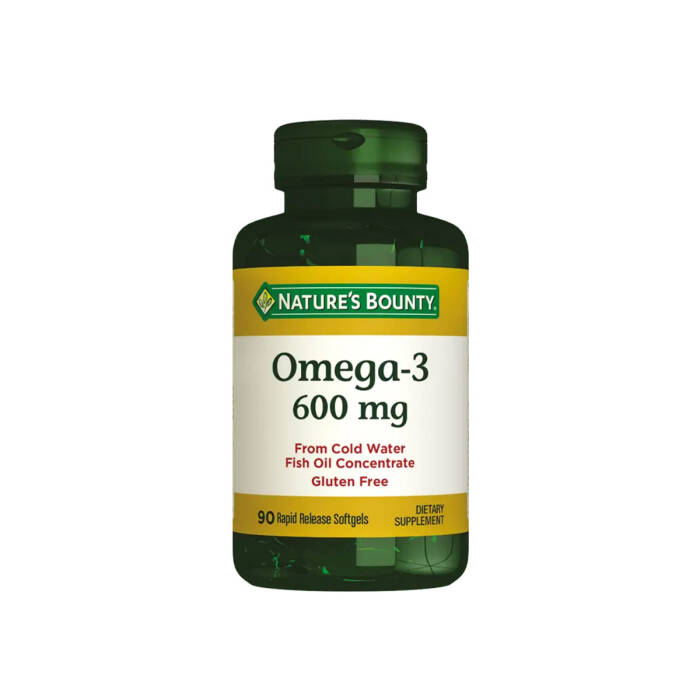 Nature's Bounty Omega-3 600 mg 90 Yumuşak Jelatin Kapsül - 1