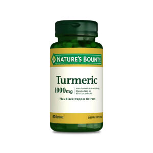 Nature's Bounty Turmeric 1000 mg Plus Black Pepper Extract 60 Kapsül - 1