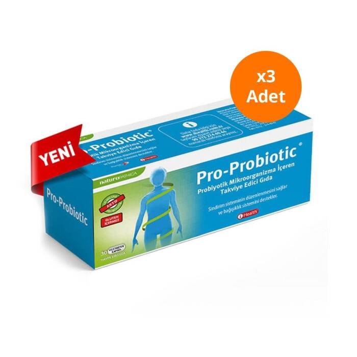 Naturopathica Pro-Probiotic 30 Kapsül x3 Adet - 1