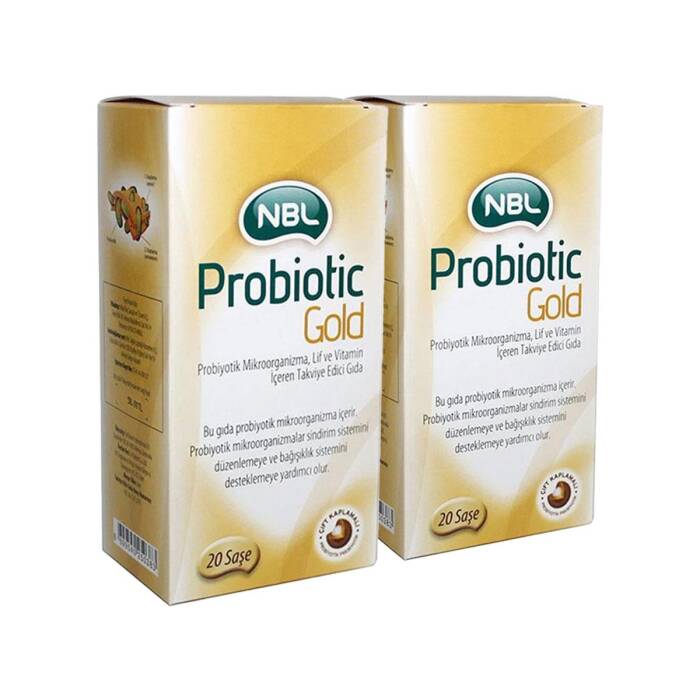 NBL Probiotic Gold 20 Stick Saşe x 2 Adet - 1